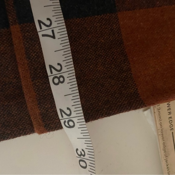 Vintage Plaid Wool Shawl Wrap Robbie Sport Large - Picture 5 of 7